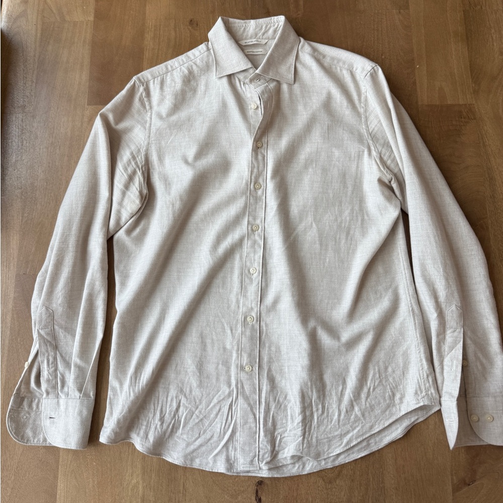 Suit Supply Egyptian Cotton Long Sleeve Shirt